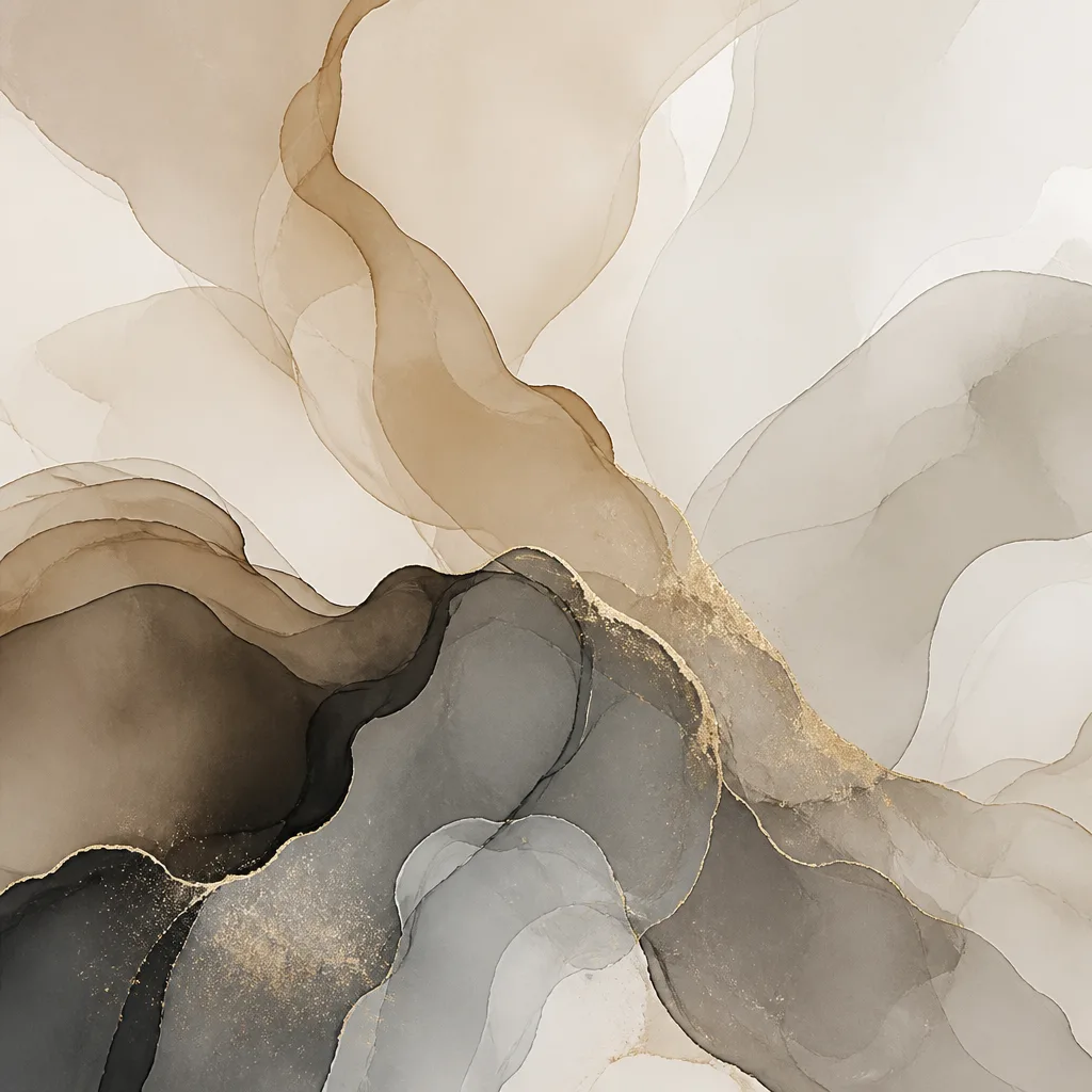 Alcohol Ink Abstract — Abstract Luxe