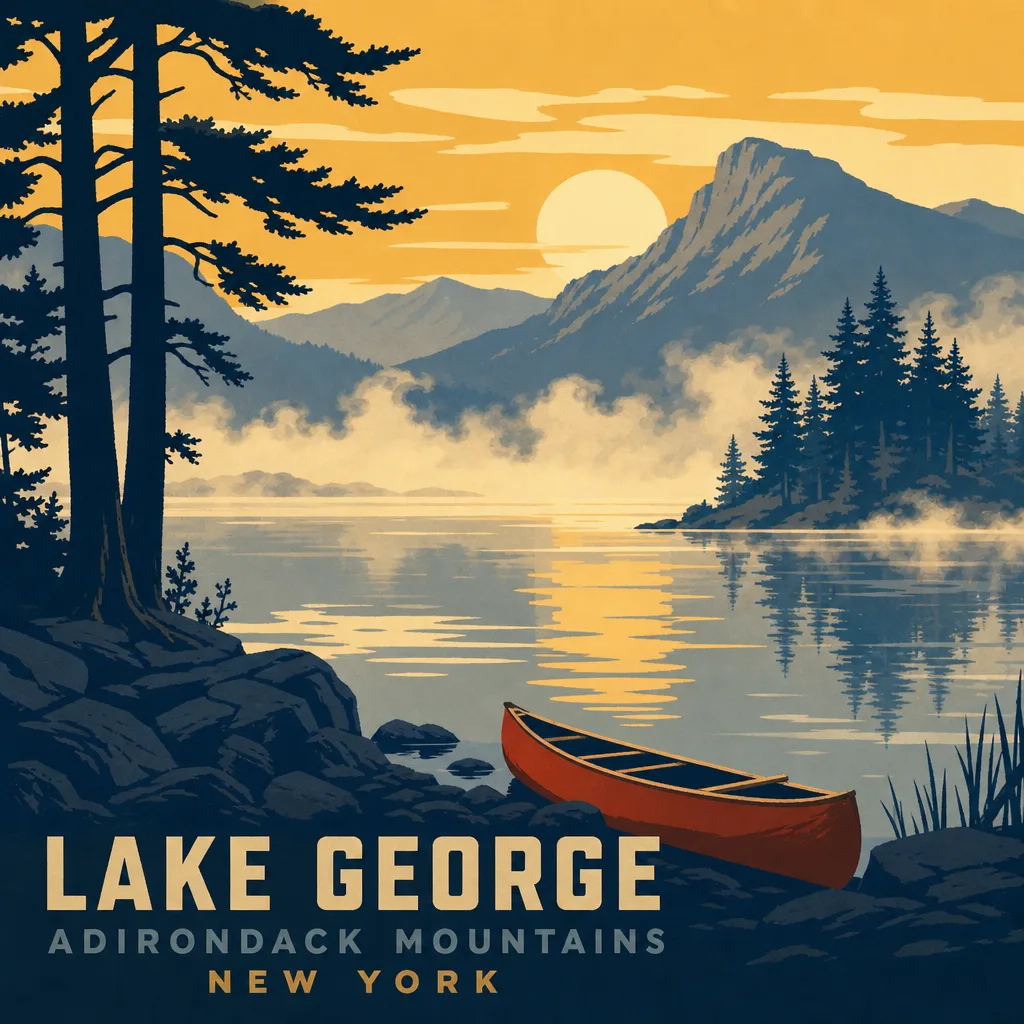 Lake George — Travel Poster